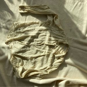 Royal silk button down shirt